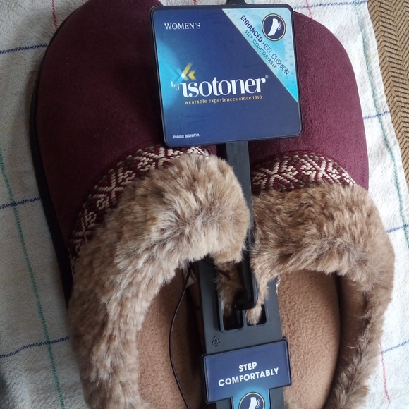 Isotoner Slippers.
